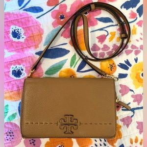 Tory Burch McGraw Flat Wallet Crossbody